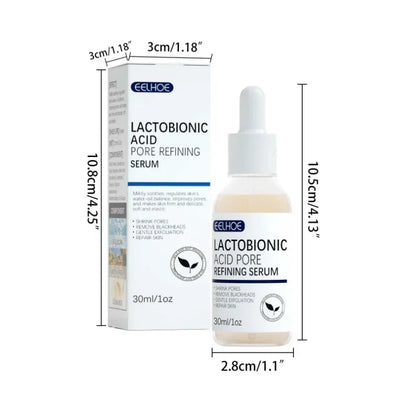 Lactobionic Acid Face Serum Pore Shrink Hyaluronic Acid Moisturizing Nourishing Firming Brighten Beauty Korean Cosmetics